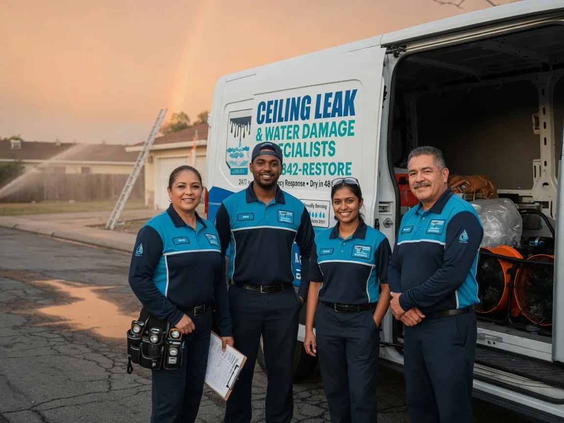 Ceiling Leak Cleanup company in Lyndon, IL
