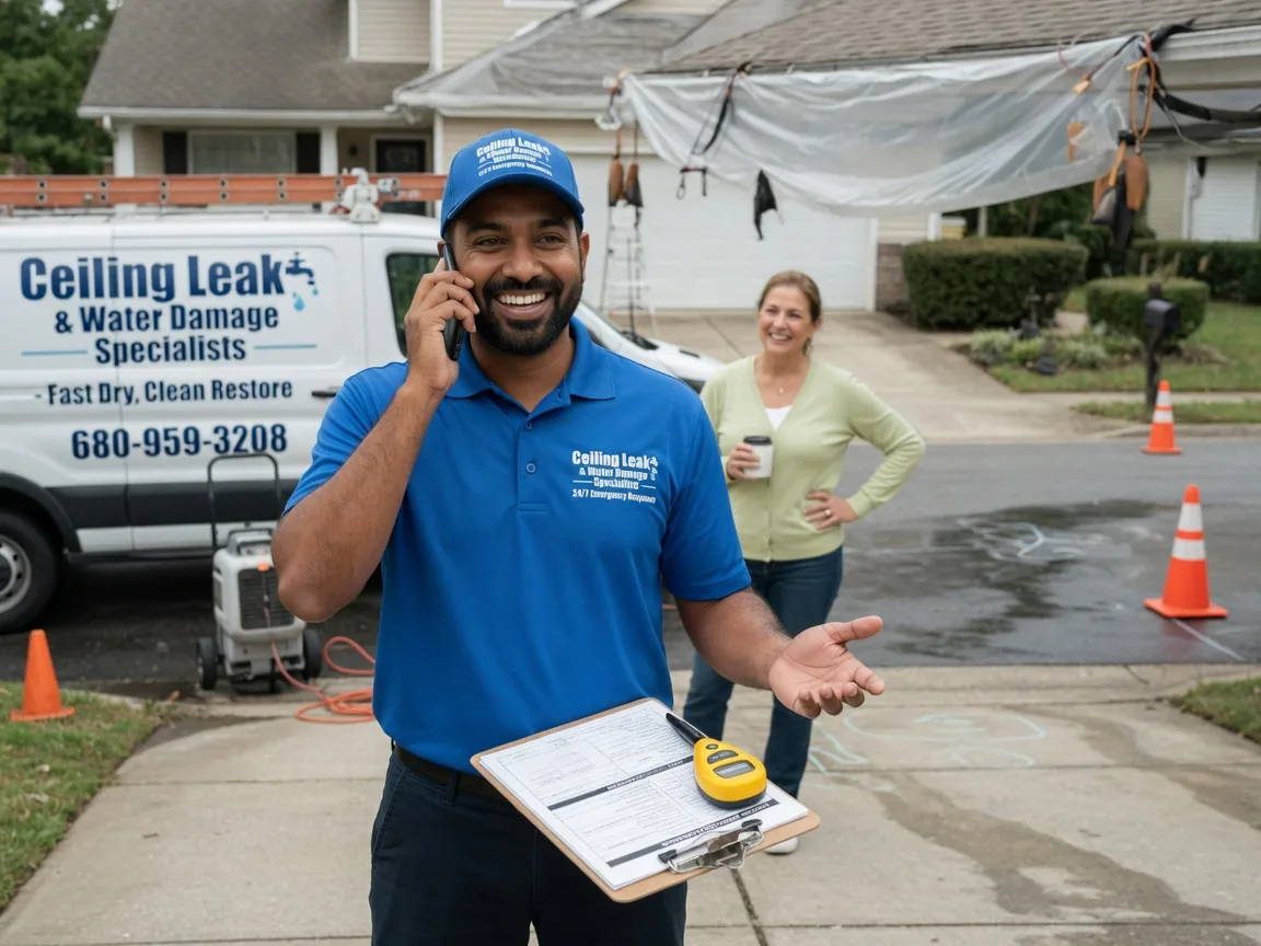 Ceiling Leak Cleanup Lyndon, IL FAQs